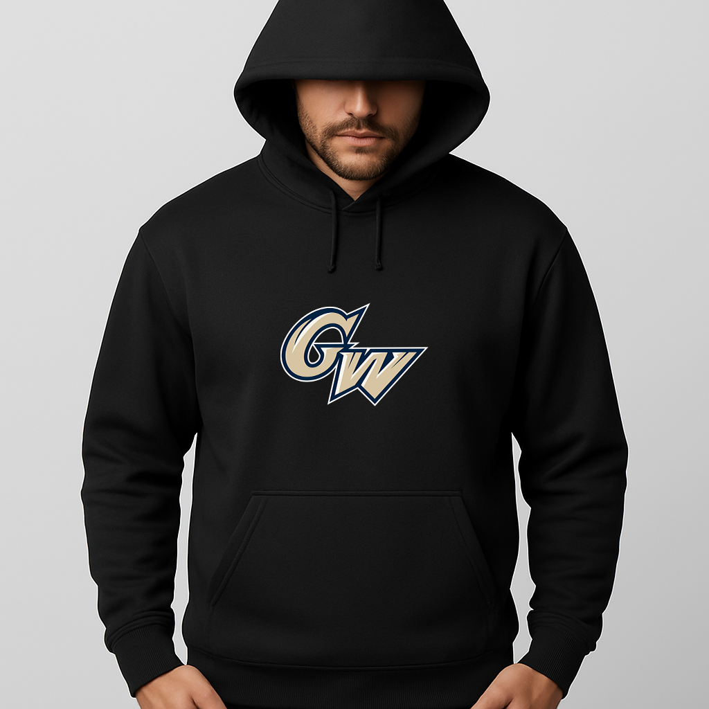 Men's  George Washington Colonials Logo Pullover Hoodie