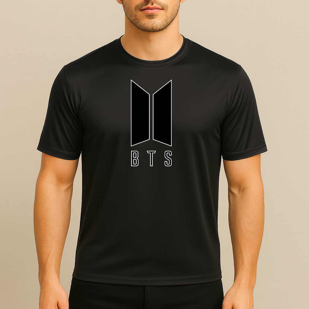 Men's BTS Music Polyester T-Shirt