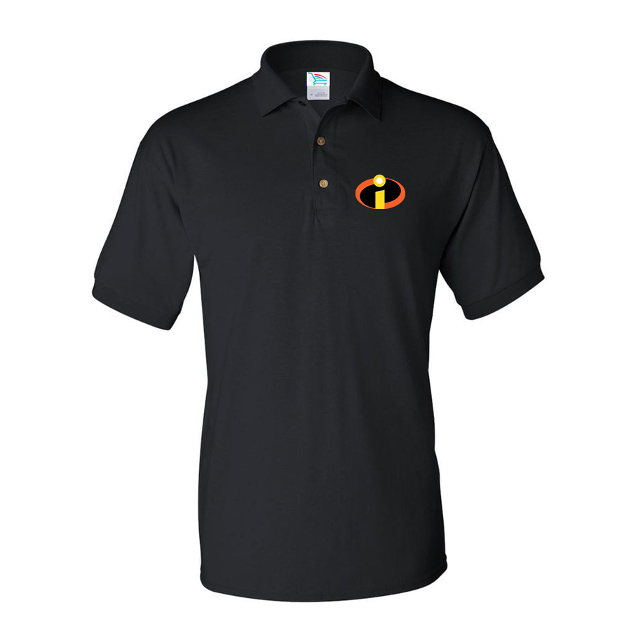 Men's The Incredibles Cartoon Dry Blend Polo