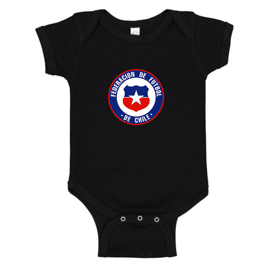 Chile National SoccerTeam  Baby Romper Onesie