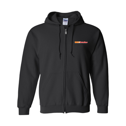 Men's AutoZone Logo Gildan  Heavy Blend Full Zip Hooded Sweatshirt
