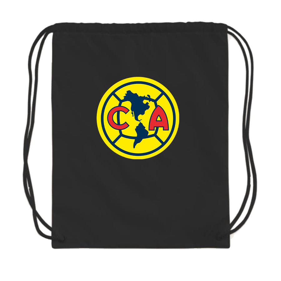 Club America Football Drawstring Bag