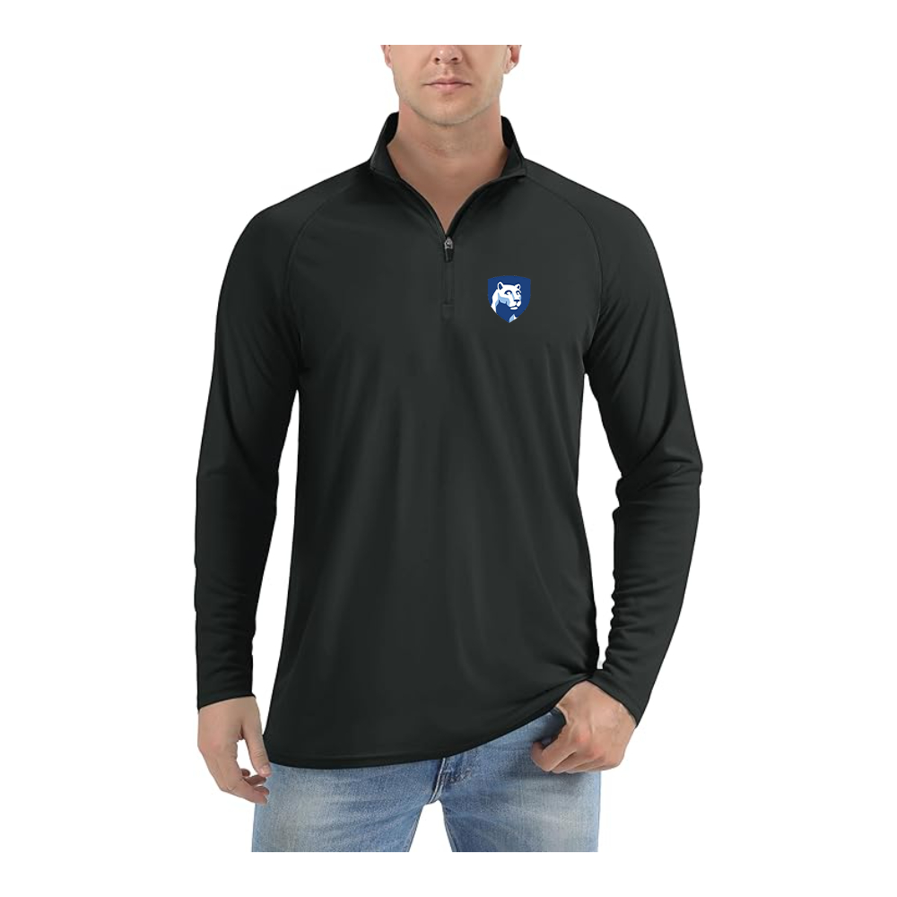 Men's Penn State Symbol Lightweight Quarter-Zip Athletic Shirt Long Sleeve Performance Wear