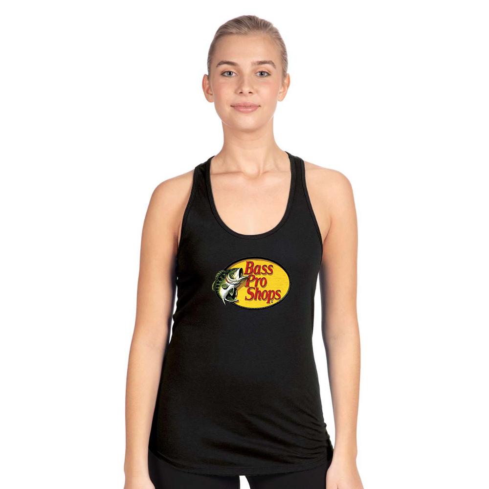 Women's Bass Pro Shops Logo Next Level Ideal Racerback Tank