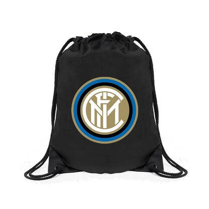 Inter Milan Soccer Drawstring Bag