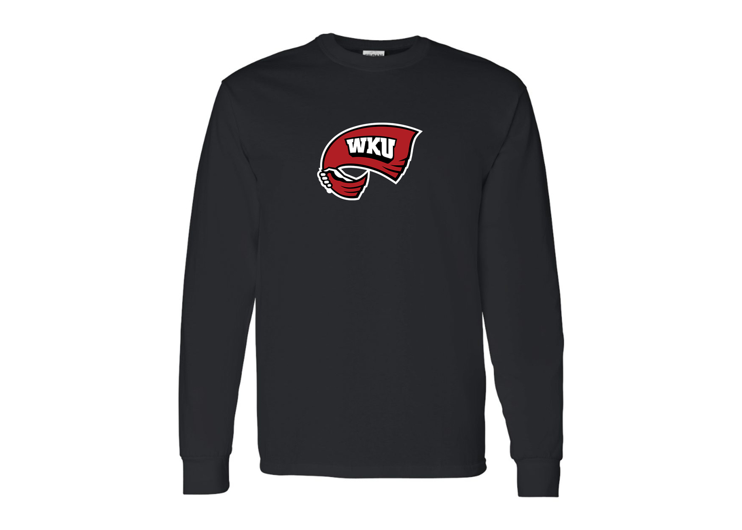 Men's Western Kentucky Hilltoppers Gildan Heavy Cotton Long Sleeve T-Shirt