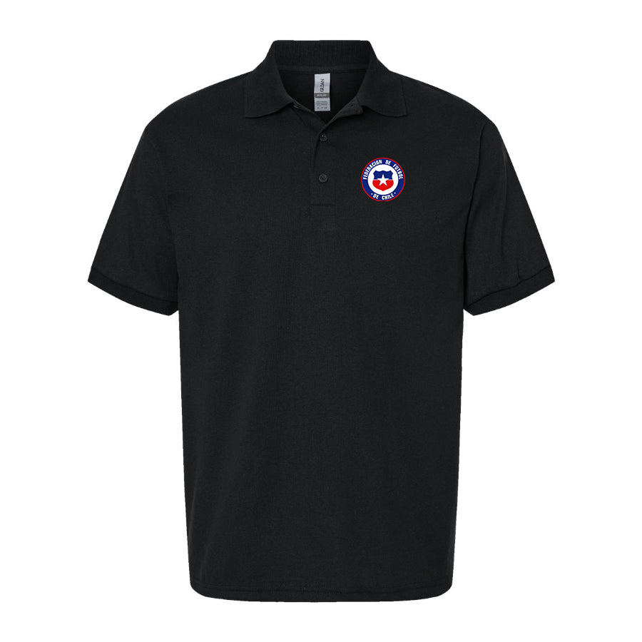 Men's Chile National Soccer Team  Dry Blend Polo