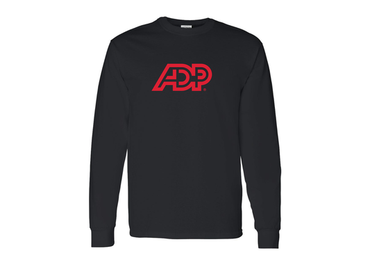 Men's ADP Logo Gildan Heavy Cotton Long Sleeve T-Shirt