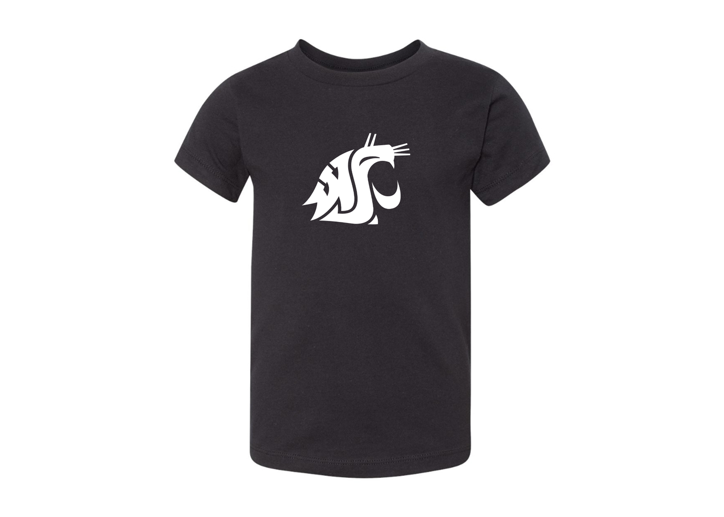 Washington State Cougars BELLA  CANVAS Toddler Jersey Tee