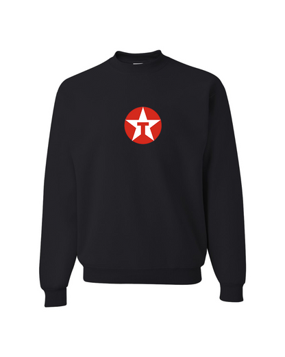 Men's Texaco Logo  JERZEES NuBlend Crewneck Sweatshirt