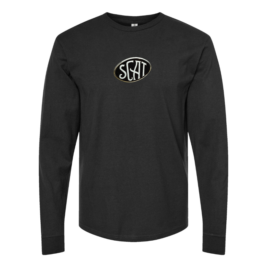 Youth SCAT Logo Cotton Long Sleeve T-Shirt