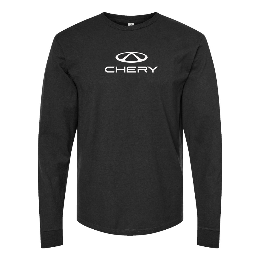 Men's Chery Logo Long Sleeve T-Shirt