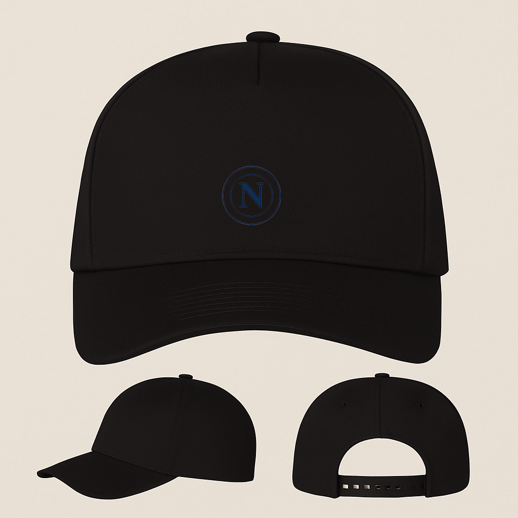 George Napoli 2025 Soccer Logo Five Panel Twill Snapback Cap