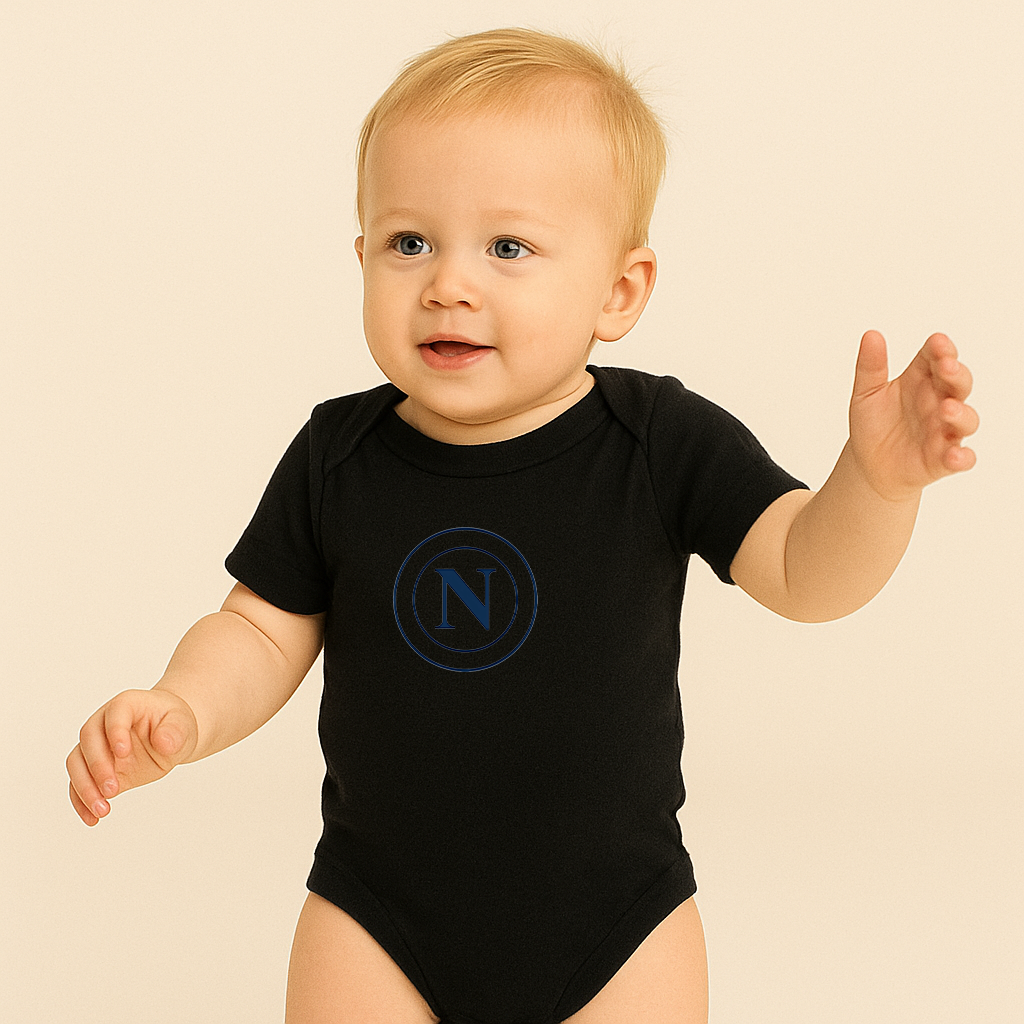 Napoli 2025 Soccer Logo Baby Romper Onesie