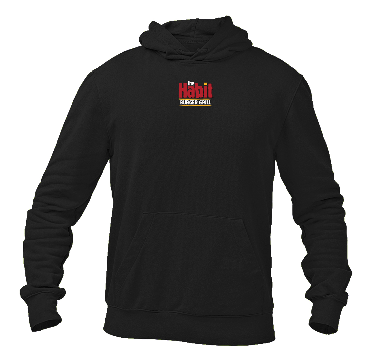 Men's The Habit Burger Grill Logo Pullover Hoodie