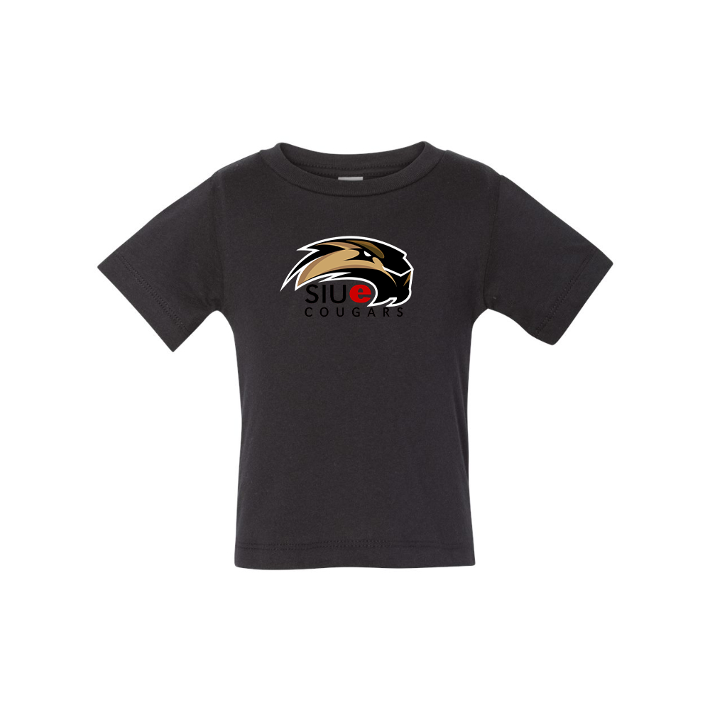 SIU Edwardsville Cougars Logo BELLA CANVAS Infant Jersey Tee