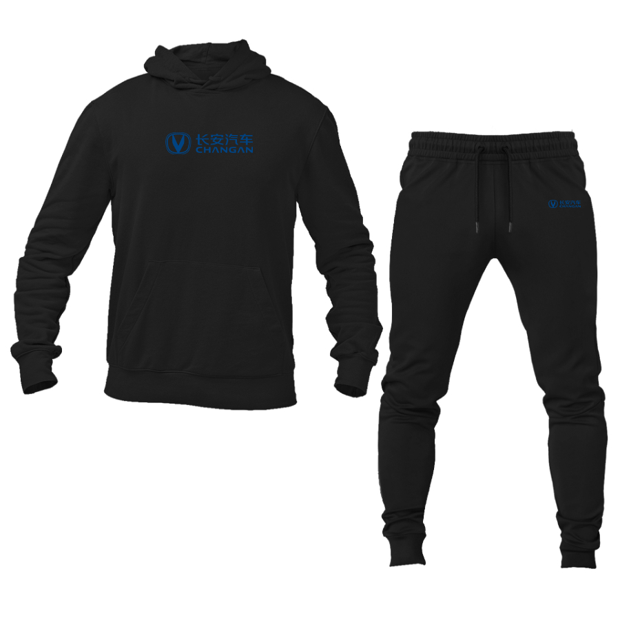 Men's Changan Logo Hoodie Joggers Set