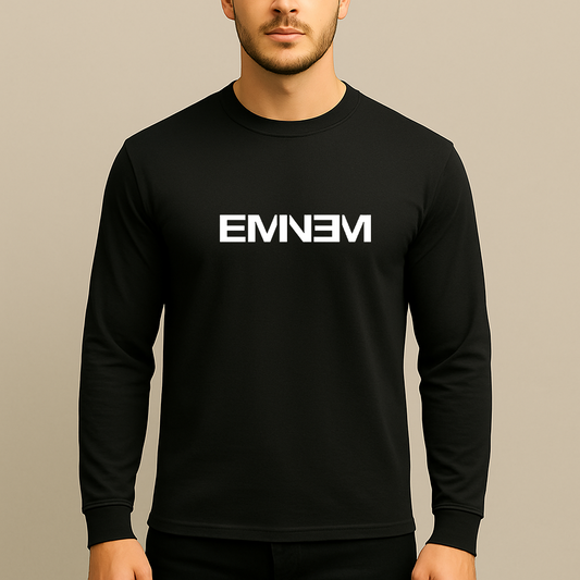 Men's Eminem Music Long Sleeve T-Shirt