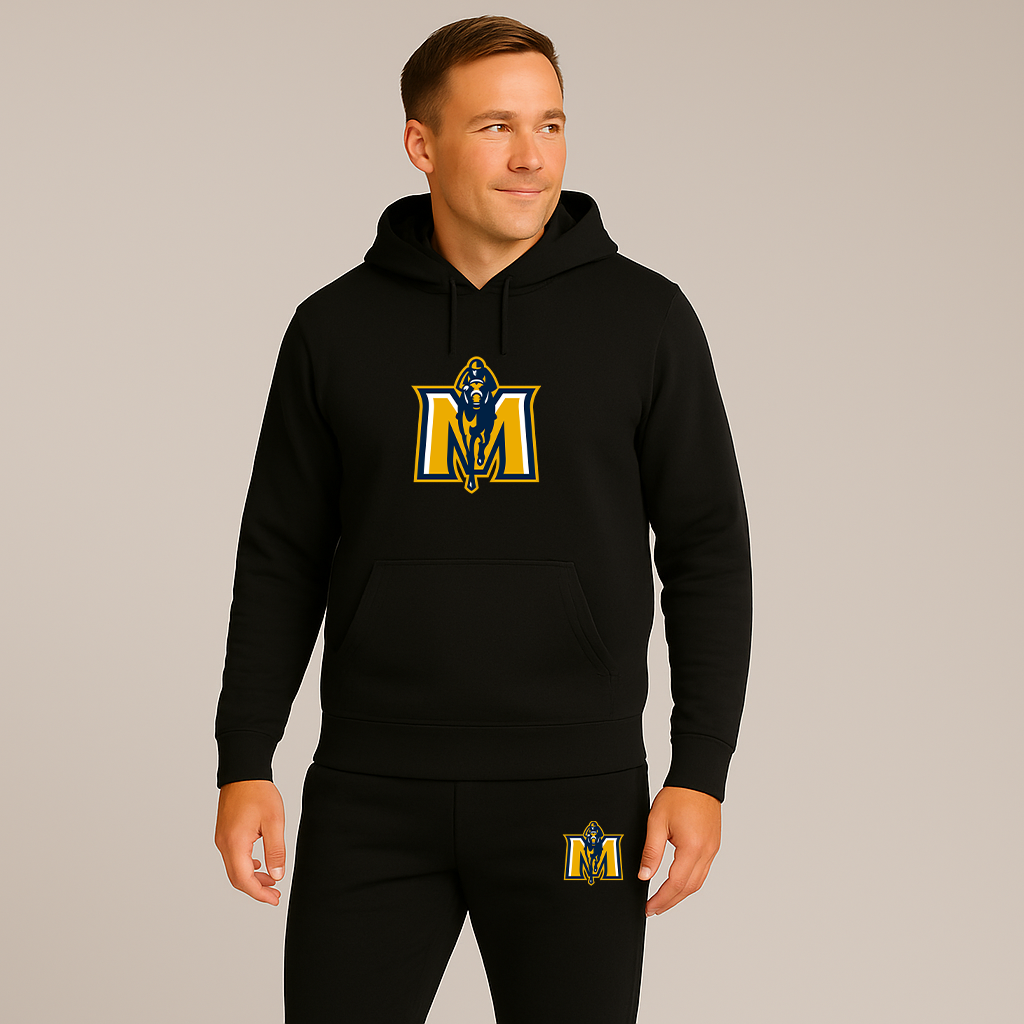 Men's Murray State Racers Logo Hoodie Joggers Set
