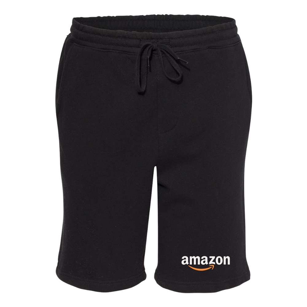 Men's Amazon Logo Independent Trading Co Midweight Fleece Shorts