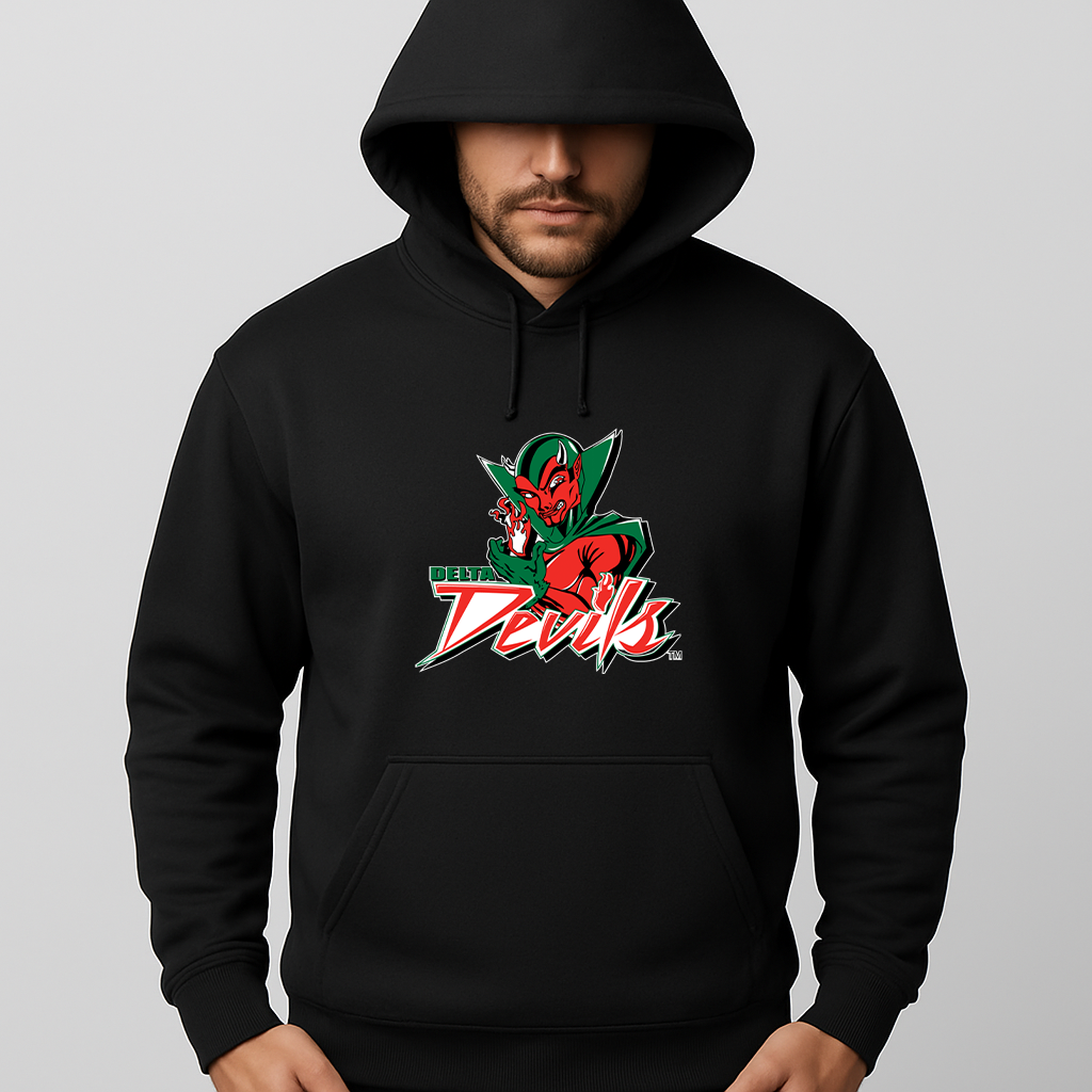 Men's MVSU Delta Devils Logo Pullover Hoodie