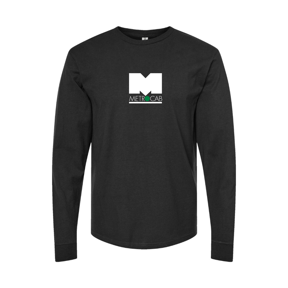 Men's Metrocab Logo Long Sleeve T-Shirt