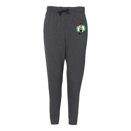 Men's Boston Celtics Logo JERZEES Nublend Joggers