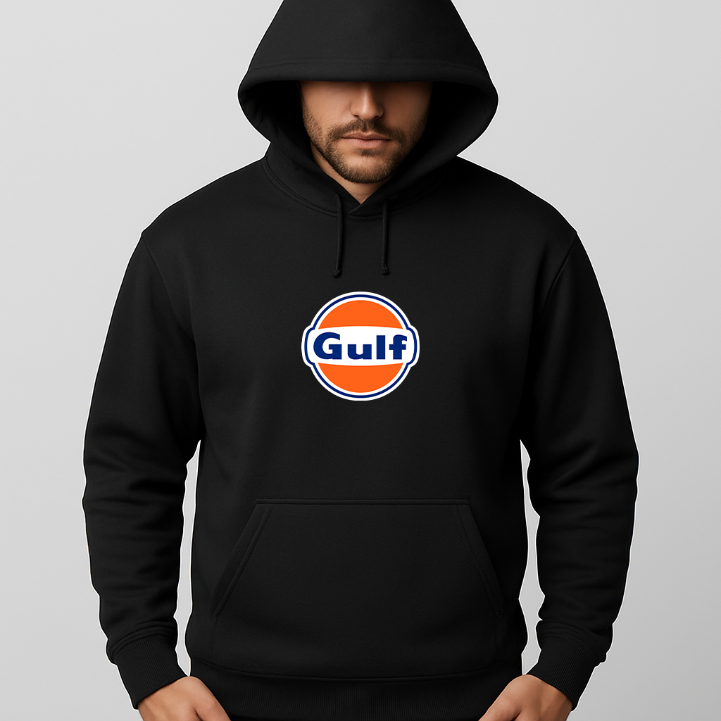Men's Gulf Oil Logo Pullover Hoodie