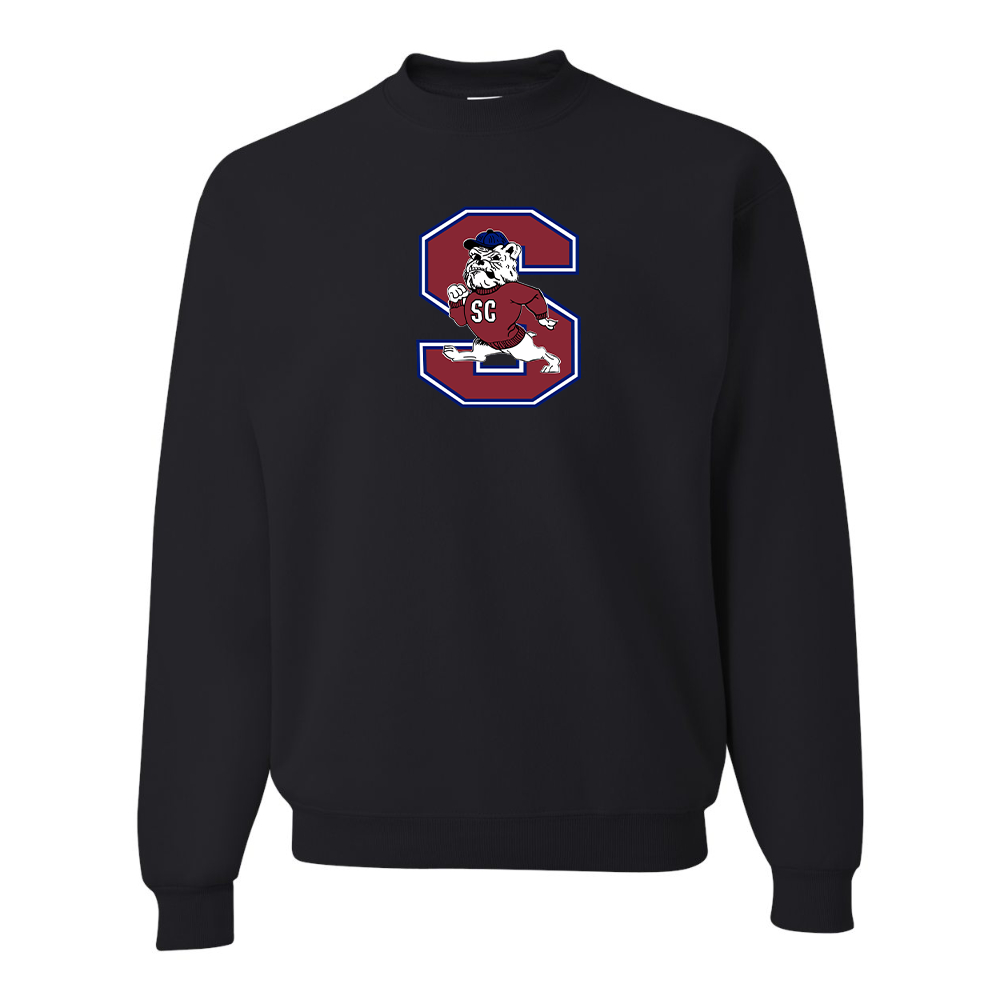 Men's South Carolina State Bulldogs Logo JERZEES NuBlend Crewneck Sweatshirt