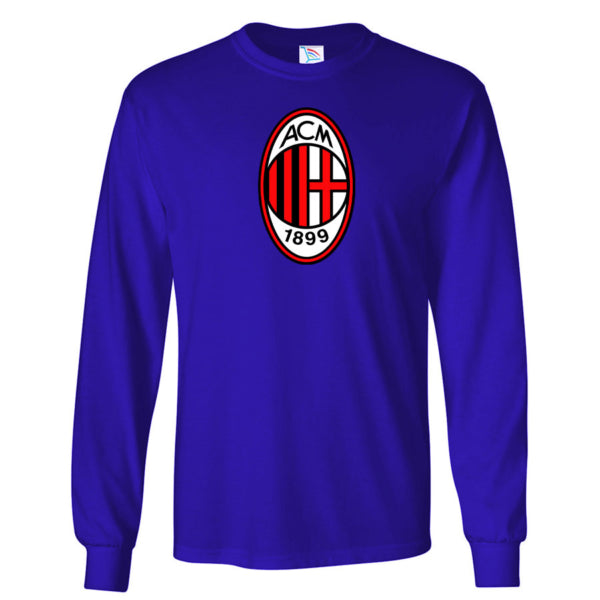 Men’s AC Milan Soccer Long Sleeve T-Shirt