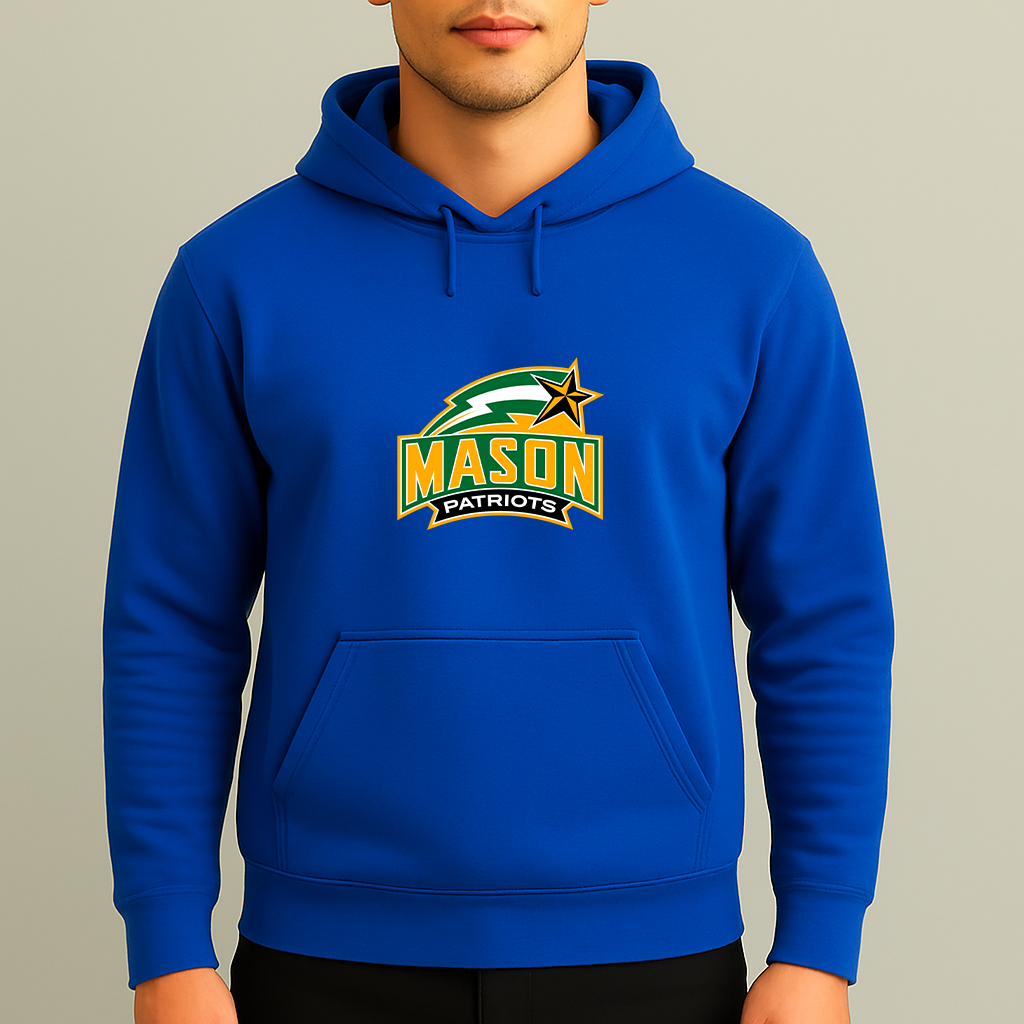 Men's George Mason Patriots Logo Pullover Hoodie