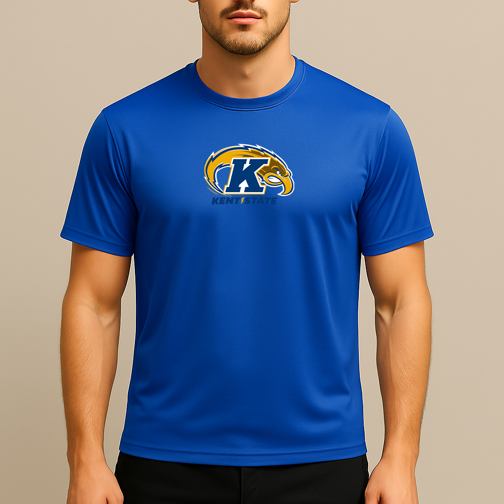 Men's Kent State Golden Flashes Logo Polyester T-Shirt