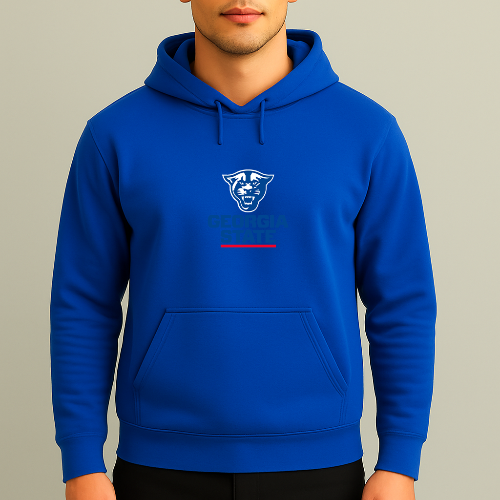 Men's Georgia State Panthers Logo Pullover Hoodie