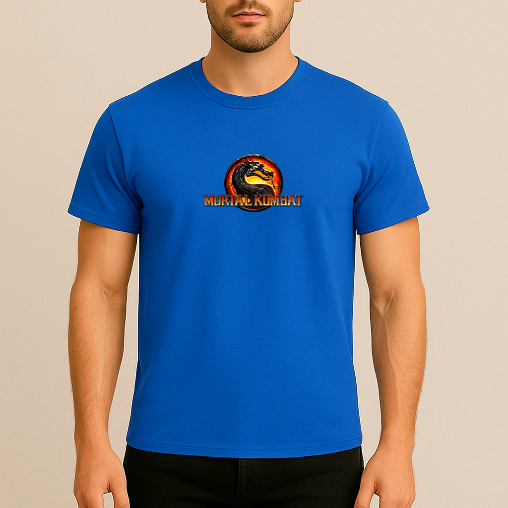 Men's Mortal Kombat Game Cotton T-Shirt