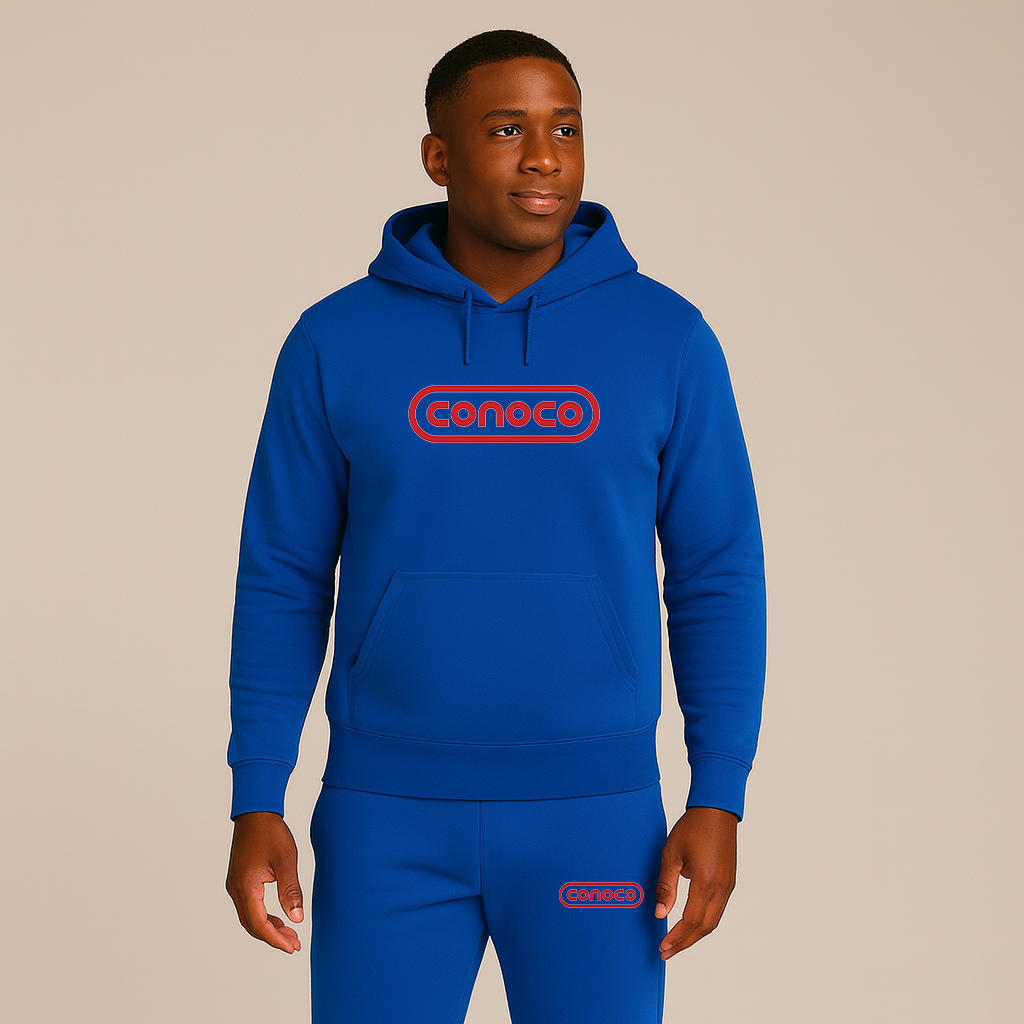 Men's Conoco Gas Station Hoodie Joggers Set