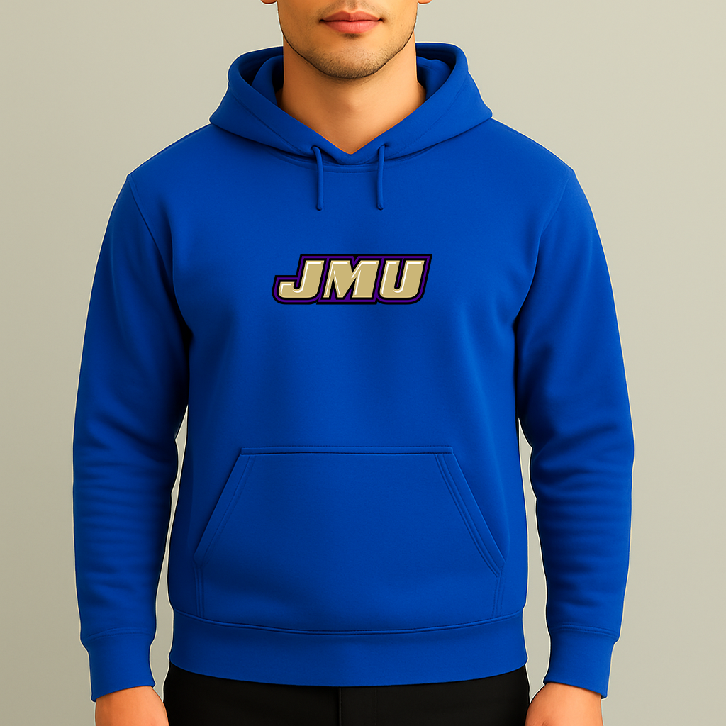 Men's James Madison Dukes Logo Pullover Hoodie