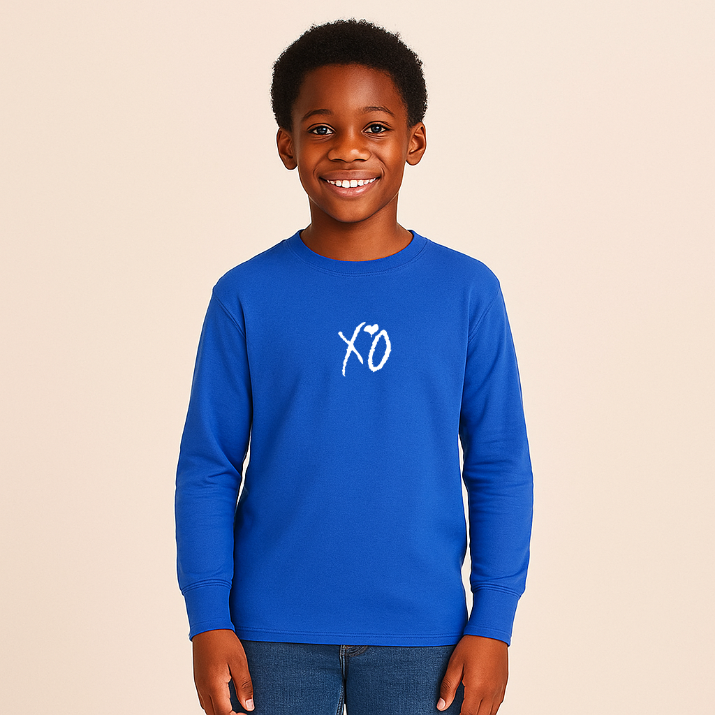 Youth Kids The Weeknd XO Music Long Sleeve T-Shirt
