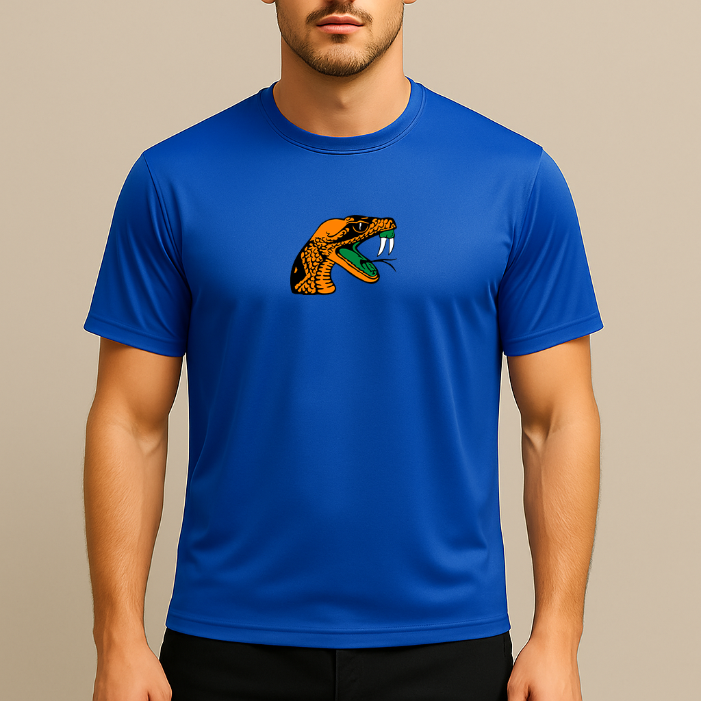 Men's Florida AM Rattlers Logo Polyester T-Shirt
