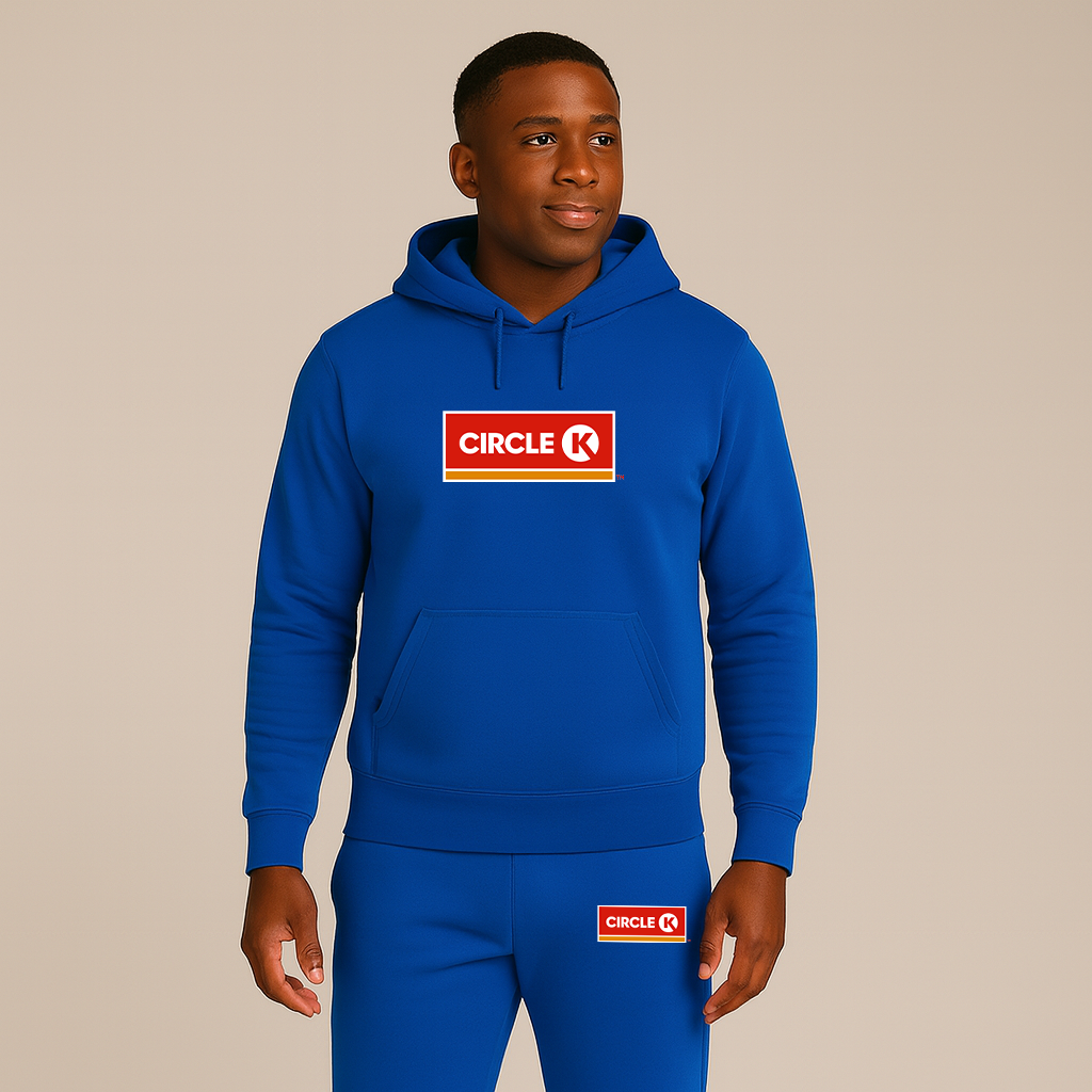 Men's Circle K Gas Station  Hoodie Joggers Set