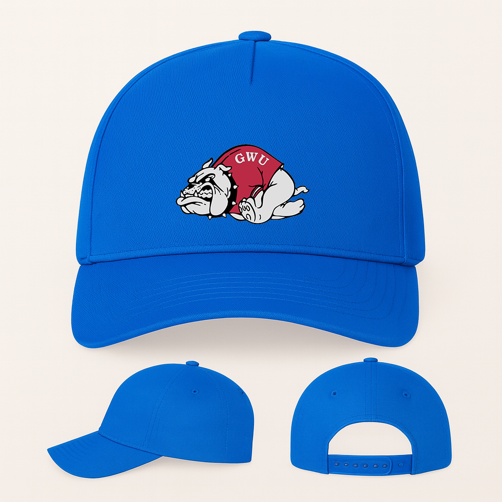 Gardner Webb Bulldogs Logo Five Panel Twill Snapback Cap