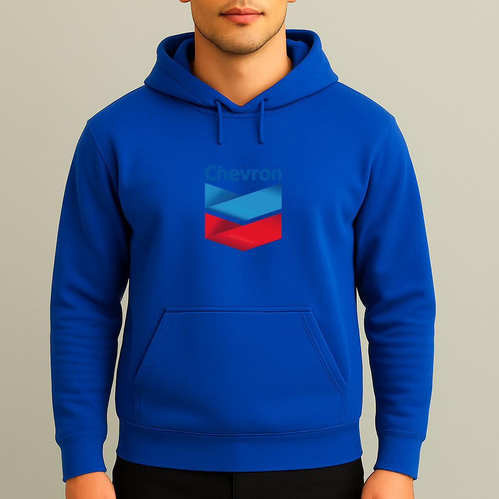 Men's Chevron Gas Station Pullover Hoodie