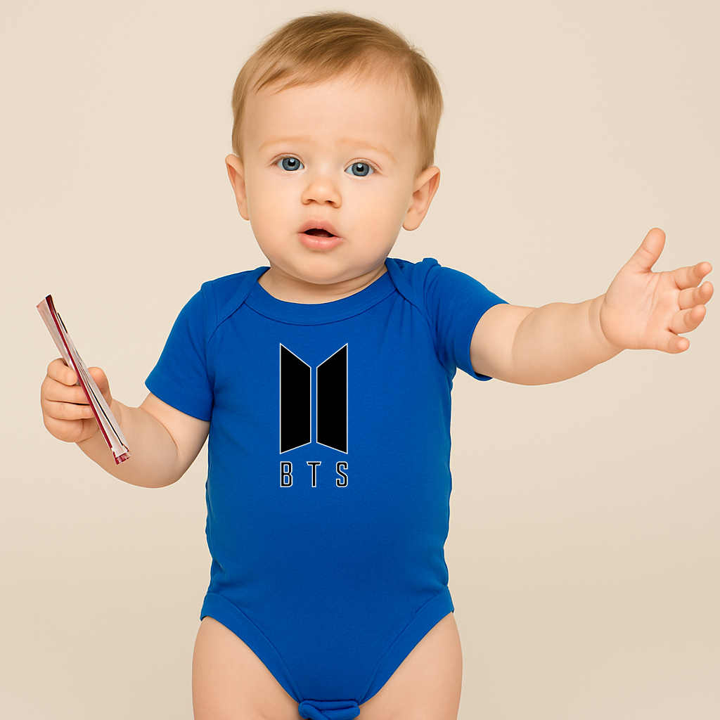 BTS Music Baby Romper Onesie