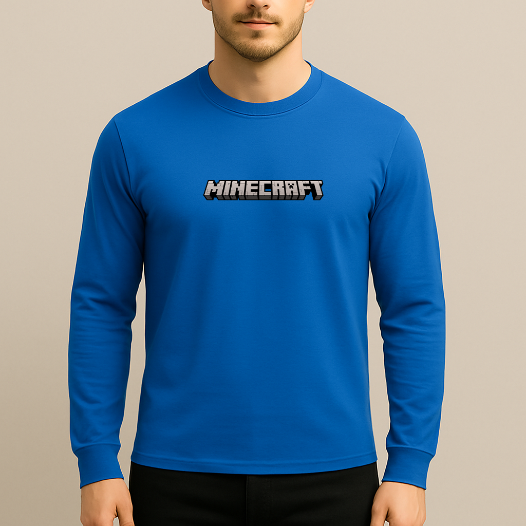 Minecraft Game Long Sleeve T-Shirt