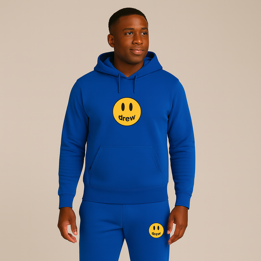 Men's Justin Bieber Drew Music Hoodie Joggers Set