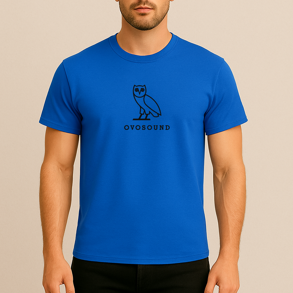 Men's Ovosound Drake Music Cotton T-Shirt