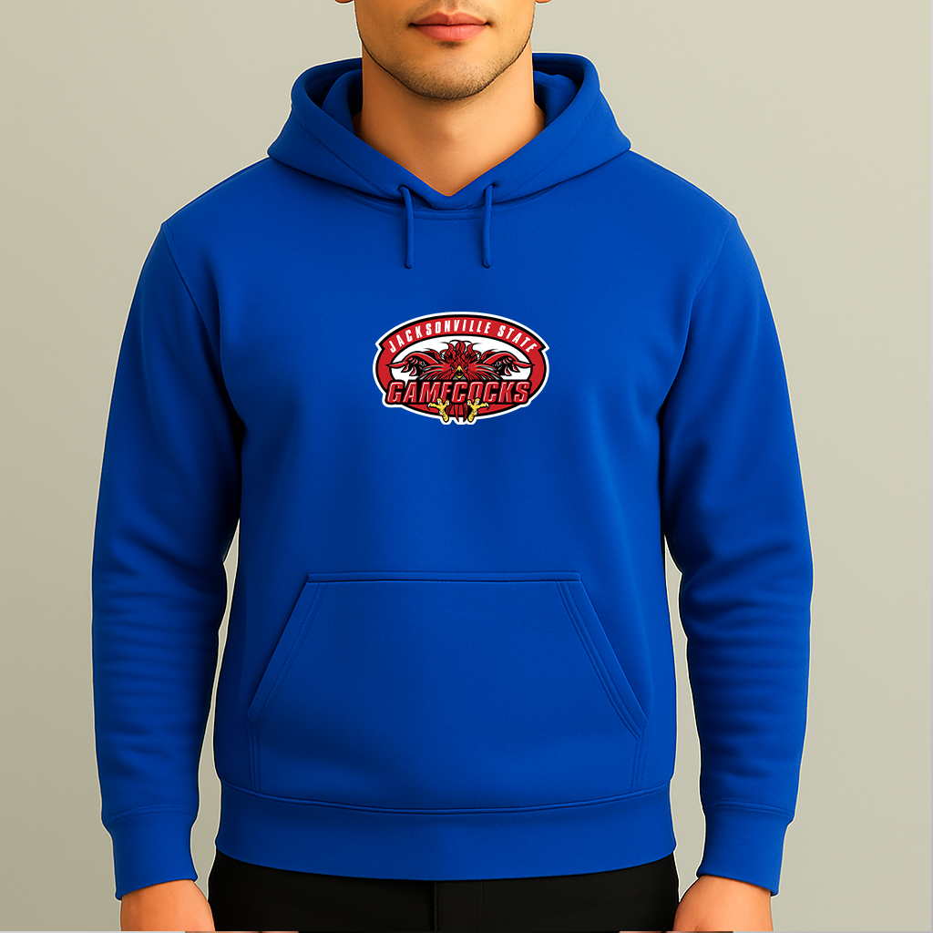 Men's Jacksonville State Gamecocks Logo Pullover Hoodie
