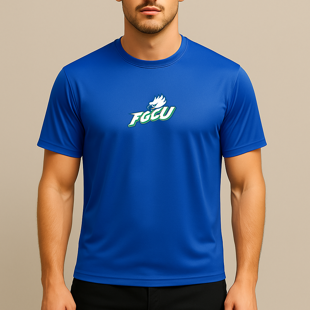 Men's Florida Gulf Coast Eagles Logo Polyester T-Shirt