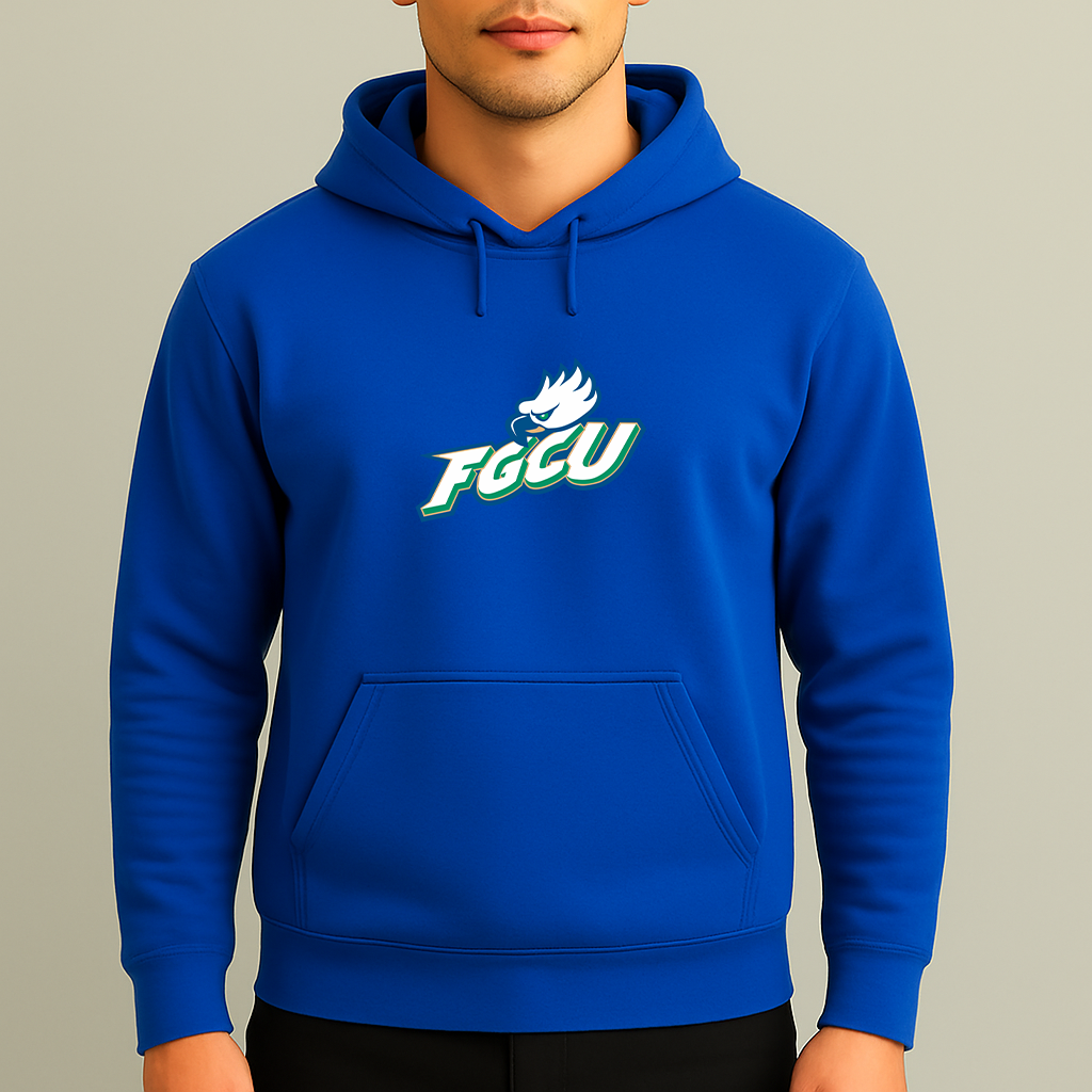 Men's Florida Gulf Coast Eagles Logo Pullover Hoodie