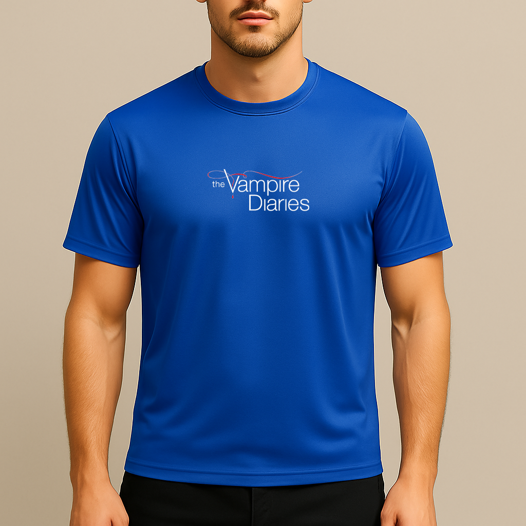 Men's The Vampire Diaries Series Polyester T-Shirt