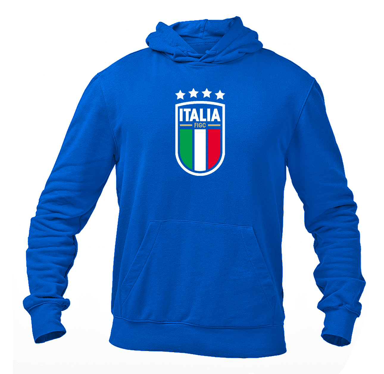 Men's Italy National Soccer Pullover Hoodie